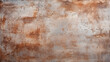 An isolated, rusty, old metal sheet texture on a background of pure white