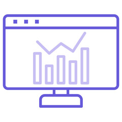 Sticker - Monitoring Icon