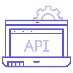 Sticker - API Icon