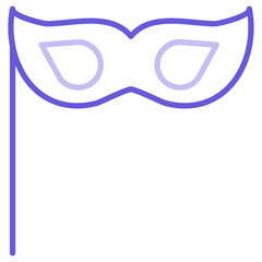 Sticker - Party Mask Icon