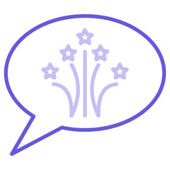 Poster - Party Conversation Icon