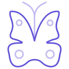 Canvas Print - Butterflies Icon