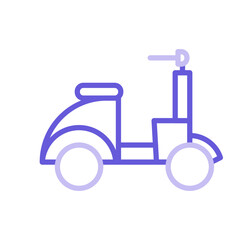 Sticker - Motorbike Icon