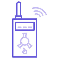 Sticker - Radiation Detector Icon