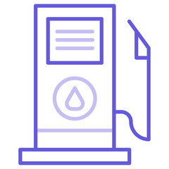 Sticker - Gas Fuel Icon