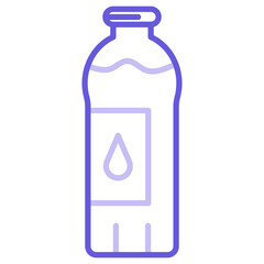 Poster - Water Bottle Icon