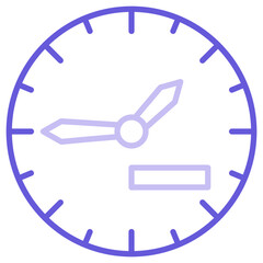 Poster - Clock Icon