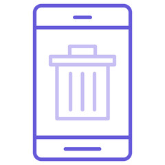 Wall Mural - Mobile Calculator Icon