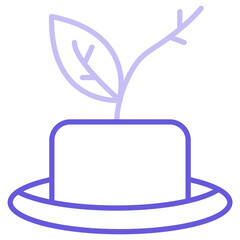 Sticker - Farming Hat Icon