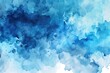 Sky Blue Watercolor Gradient: Abstract Background for Designers, Invitations, and Web