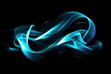 Poster - Speed motion blur. Colorful light trails. Abstract background image. Created with Generative AI technology
