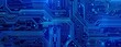 © VSTOCK - a blue circuit board with many lines