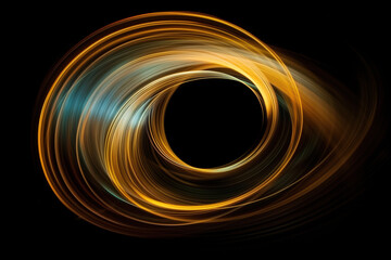 Poster - Speed motion blur. Colorful light trails. Abstract background image. Created with Generative AI technology