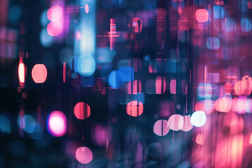 Poster - Speed motion blur. Colorful light trails. Abstract background image. Created with Generative AI technology