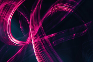 Poster - Speed motion blur. Colorful light trails. Abstract background image. Created with Generative AI technology