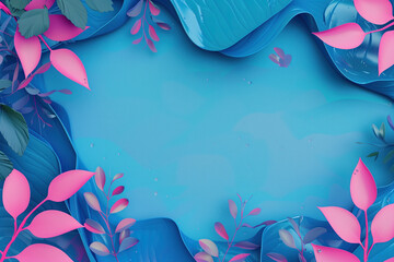 Poster - A slide background for showcasing creativity process. Background image. Created with Generative AI technology.
