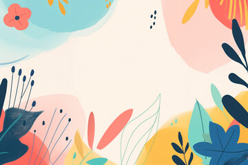 Poster - A slide background for showcasing creativity process. Background image. Created with Generative AI technology.