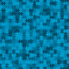 Canvas Print - Texture decorative camouflage seamless pattern. Abstract vector illustration