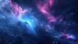 Universe Space Glitter Background Illustration Cosmic