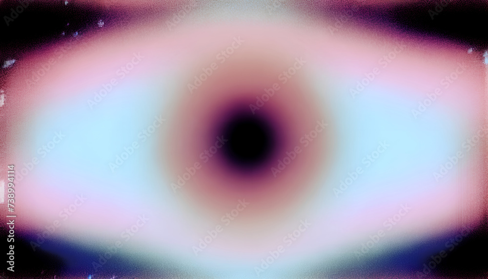 Abstract Retro Y2K Radial Gradient Blur Background with Pink, Purple ...