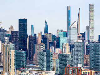 Poster - Newtown Creek - NYC Skyline