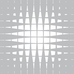 Poster - abstract geometric repeatable grey rhombus wave cross pattern.