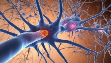  Neurons and synapses in the brain, with a focus on neurotransmission