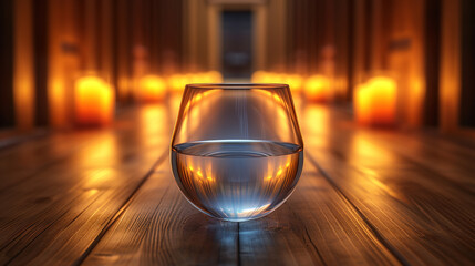 Canvas Print - glass of wine