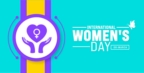 8 March International Women's Day background with women face. use to background, banner, placard, card, and poster design template. vector illustration.