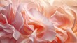 Fluid Elegance: Wavy peony petals in a graceful swirl, resonating with calming rhythms and fluid forms.