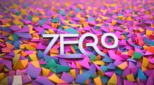 A Vibrant Representation Of The Word ‘Zero’ Set Against A Multicolored Backdrop, Symbolizing The International Day Of Zero Discrimination, An Event Promoting Equality And Tolerance