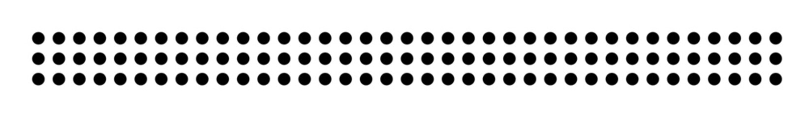 rectangle dot with circle shapre, dot design element, rectangle vector banner and poster design element