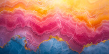 Pastel Water Paint Background Design With Colorful Orange Pink Gold Swirls And Bright Yellow Splashes, Eater Paint Bleed And Drops With Vibrant Texture By Vita