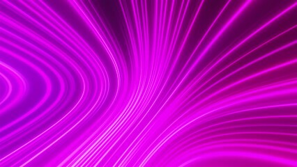 Poster - Stream neon lines. Computer generated 3d render