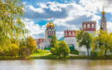 Fototapeta Tęcza - Novodevichiy convent. Sunny autumn day. Moscow. Russia