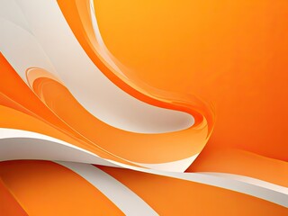 Aufkleber - abstract smooth orange backdrop layout for a business report using a designstudioroom site template