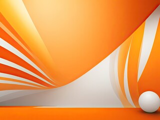 Aufkleber - abstract smooth orange backdrop layout for a business report using a designstudioroom site template