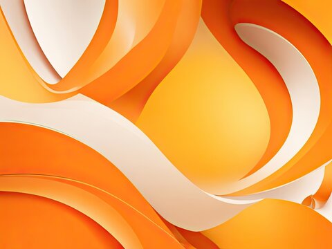 abstract smooth orange backdrop layout for a business report using a designstudioroom site template