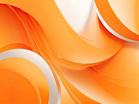 abstract smooth orange backdrop layout for a business report using a designstudioroom site template