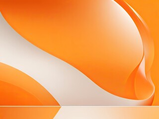 Aufkleber - abstract smooth orange backdrop layout for a business report using a designstudioroom site template