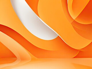 Aufkleber - abstract smooth orange backdrop layout for a business report using a designstudioroom site template