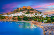 Lindos city on Rhodes island, Greece