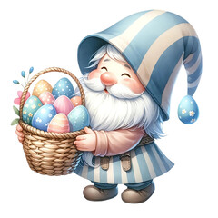 Wall Mural - easter gnome