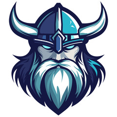 Wall Mural - Viking esport vector logotype, logo viking, icon viking, sticker viking, symbol viking, emblem viking, warrior