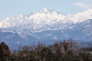 Poster - snow covered mountains