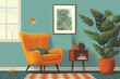 Mid-Century Modern: The mid-20th century, particularly the 1950s and 1960s, brought about a distinctive color palette