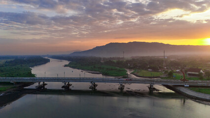 The Kretek 2 Bridge part of the Bantul Southern Cross Road (JJLS)