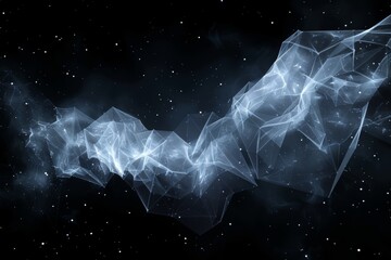 abstract background with smoke