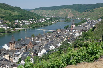 Canvas Print - Zell an der Mosel