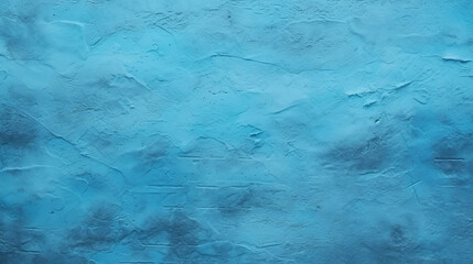 Wall Mural - Blue concrete stone texture for background in summer wallpaper. Cement and sand wall of tone vintage. Concrete abstract wall of light cyan color, generative AI